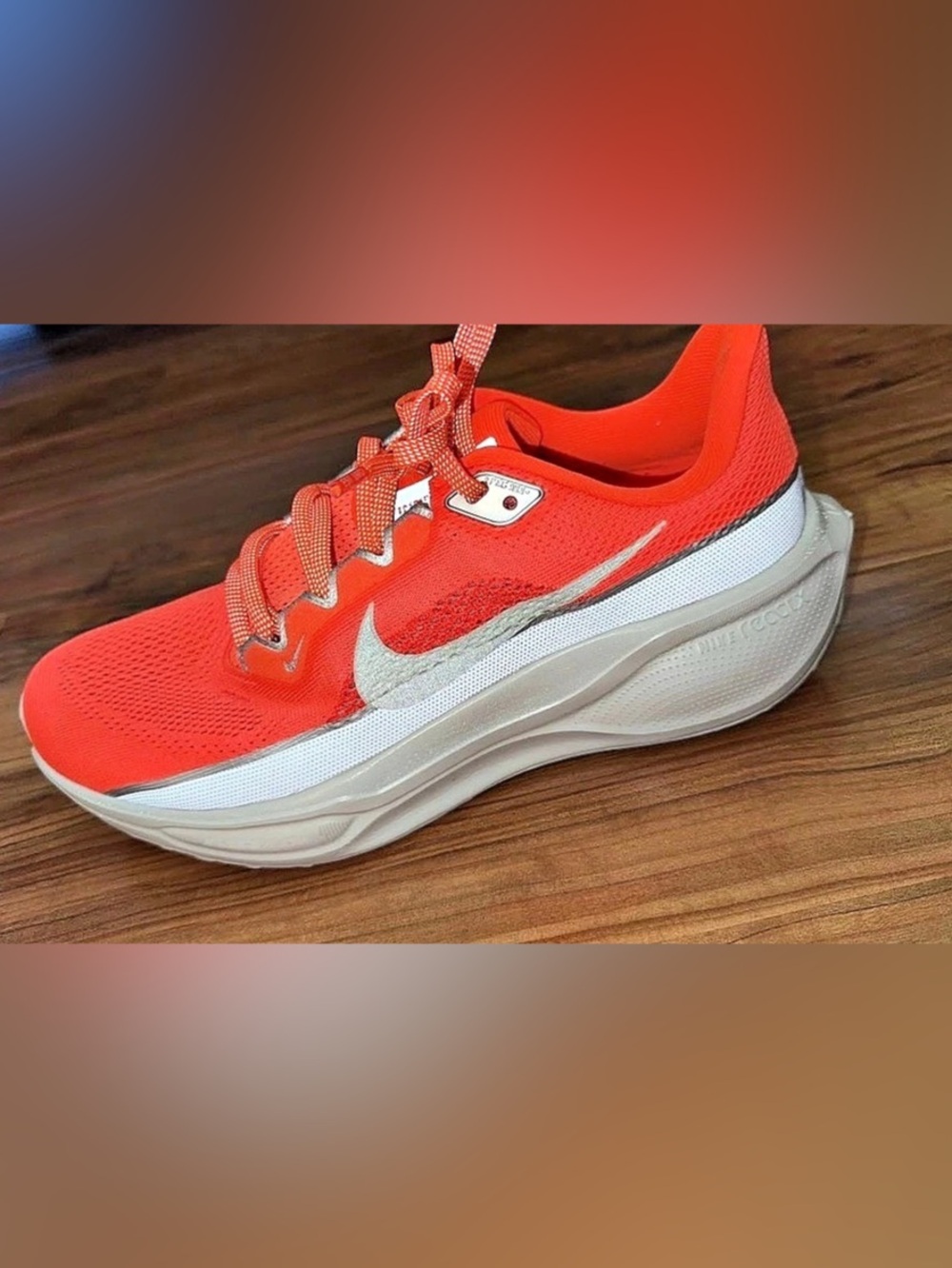 NWT!! Nike ReactX Infinity Run 4 Red & Gray Athletic Shoes